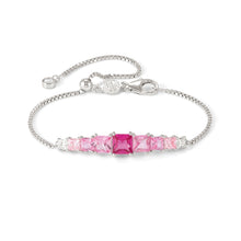 Load image into Gallery viewer, DAYTONIGHT SILVER BRACELET 242101/003 TONAL PINK CZ
