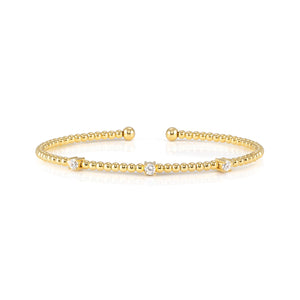FASHION ERA GOLD BRACELET 242205/012 WITH CZ