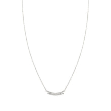 Load image into Gallery viewer, FASHION ERA SILVER NECKLACE 242209/010 WITH CZ
