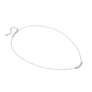 FASHION ERA SILVER NECKLACE 242209/010 WITH CZ