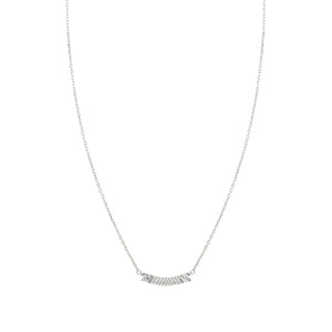FASHION ERA SILVER NECKLACE 242209/010 WITH CZ