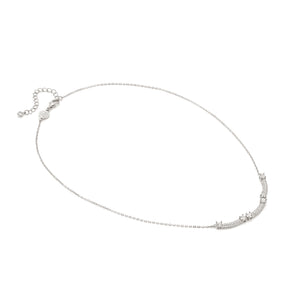 FASHION ERA SILVER NECKLACE 242210/010 WITH CZ