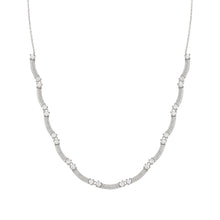 Load image into Gallery viewer, FASHION ERA SILVER NECKLACE 242211/010 WITH CZ

