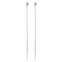 Load image into Gallery viewer, FASHION ERA SILVER EARRING 242216/010 WITH DROP CHAIN
