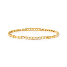 Load image into Gallery viewer, ENIGMATIC SHINE BRACELET 242404/012 GOLD WITH WHITE CZ
