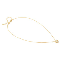 Load image into Gallery viewer, DREAMS BEATS NECKLACE 242602/006 GOLD HEART WITH CZ
