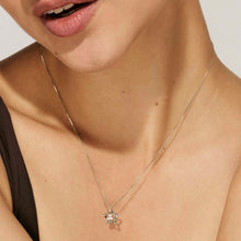 Load image into Gallery viewer, DREAMS BEATS NECKLACE 242602/007 STERLING SILVER STAR WITH CZ
