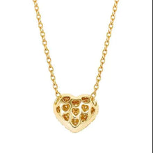 Load image into Gallery viewer, LIFEPOETRY NECKLACE 242704/006 GOLD &amp; WHITE CZ HEART
