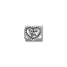 Load image into Gallery viewer, COMPOSABLE CLASSIC LINK 330101/83 THANKYOU HEART IN 925 SILVER
