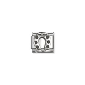 COMPOSABLE CLASSIC LINK 330101/95 HORSESHOE IN SILVER
