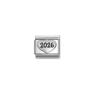 COMPOSABLE CLASSIC LINK 330101/97 2026 HEART IN SILVER