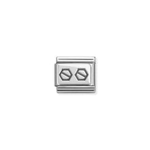 Load image into Gallery viewer, COMPOSABLE CLASSIC LINK 330102/62 HEXAGONAL SCREWS IN 925 SILVER
