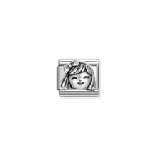 Load image into Gallery viewer, COMPOSABLE CLASSIC LINK 330114/11 GIRL IN SILVER
