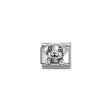 Load image into Gallery viewer, COMPOSABLE CLASSIC LINK 330114/17 DOG IN SILVER
