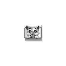 Load image into Gallery viewer, COMPOSABLE CLASSIC LINK 330114/18 CAT IN SILVER
