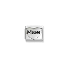 Load image into Gallery viewer, COMPOSABLE CLASSIC LINK 330114/23 MAM HEART IN SILVER
