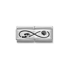 Load image into Gallery viewer, COMPOSABLE CLASSIC DOUBLE LINK 330711/17 CAMINO DE SANTIAGO IN 925 SILVER
