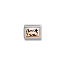 Load image into Gallery viewer, COMPOSABLE CLASSIC LINK 430111/34 BEST FRIEND IN 9K ROSE GOLD
