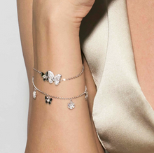 Load image into Gallery viewer, SWEETMADAME SILVER BRACELET 242007/050 NATURE CHARMS WITH CZ
