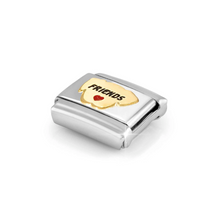 Load image into Gallery viewer, COMPOSABLE CLASSIC LINK 030285/69 FRIENDS DOG IN 18K GOLD &amp; ENAMEL
