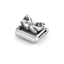 Load image into Gallery viewer, COMPOSABLE CLASSIC LINK 330101/87 SHARK IN 925 SILVER RELIEF
