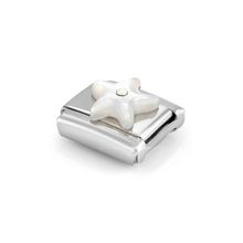 Load image into Gallery viewer, COMPOSABLE CLASSIC LINK 330509/12 STARFISH WITH MOTHER PEARL IN 925 SILVER
