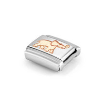 Load image into Gallery viewer, COMPOSABLE CLASSIC LINK 430104/45 ELEPHANT IN 9K ROSE GOLD
