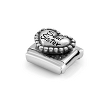 Load image into Gallery viewer, COMPOSABLE CLASSIC LINK 330101/82 SOUL SISTER HEART IN 925 SILVER
