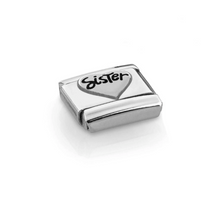 Load image into Gallery viewer, COMPOSABLE CLASSIC LINK 330101/11 SISTER HEART IN 925 SILVER
