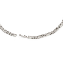Load image into Gallery viewer, ENIGMATIC SHINE NECKLACE 242406/010 STERLING SILVER WITH PAVÉ CZ
