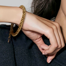 Load image into Gallery viewer, ECCLETTICA BRACELET 134301/012 GOLD FANCY CHAIN
