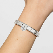 Load image into Gallery viewer, COMPOSABLE CLASSIC LINK 331811/14 CAT LOVER PENDANT CHARM IN SILVER
