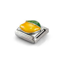 Load image into Gallery viewer, COMPOSABLE CLASSIC LINK 330204/46 LEMON 925 SILVER &amp; COLOURED ENAMEL
