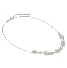 Load image into Gallery viewer, LEAF OF LIGHT NECKLACE 243109/010 SILVER SMALL LEAF
