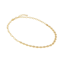 Load image into Gallery viewer, PRECIOUS MOVES NECKLACE 243210/055 GOLD OVALS WITH PAVÉ CZ

