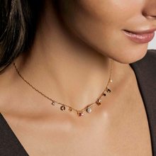 Load image into Gallery viewer, PRECIOUS MOVES NECKLACE 243207/004 HEART MIXED CZ
