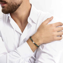 Load image into Gallery viewer, INSTINCT STYLE BRACELET 027930/036 LAVA STONE BEADS
