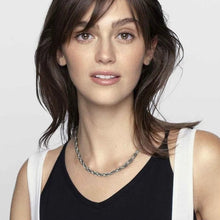 Load image into Gallery viewer, SILHOUETTE NECKLACE 028501/001 S/STEEL CHAIN
