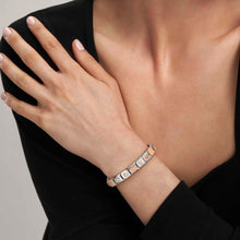 Load image into Gallery viewer, COMPOSABLE CLASSIC LINK 430101/56 ETCHED DETAIL PLATE IN 9K ROSE GOLD
