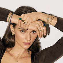 Load image into Gallery viewer, SIREN DREAM NECKLACE 243310/012 GOLD HOOPS PENDANT
