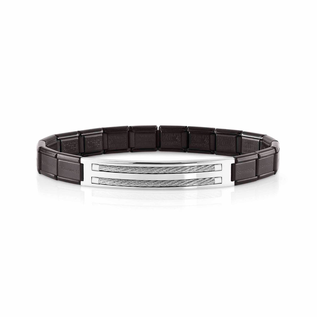 TRENDSETTER BRACELET 021130/029 DOUBLE CABLE