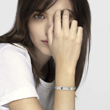 Load image into Gallery viewer, TRENDSETTER BRACELET 021138/015 BLACK PVD &amp; CZ
