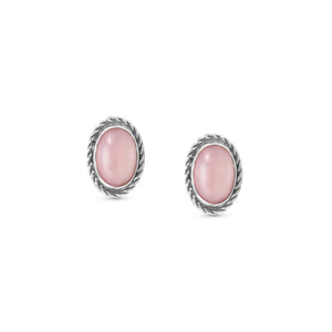 EARRINGS 027800/024 PINK OPALINE