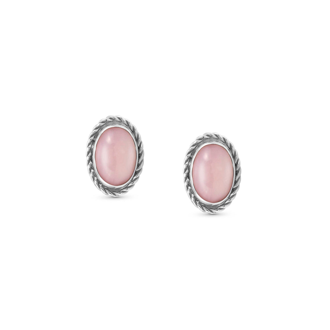 EARRINGS 027800/024 PINK OPALINE