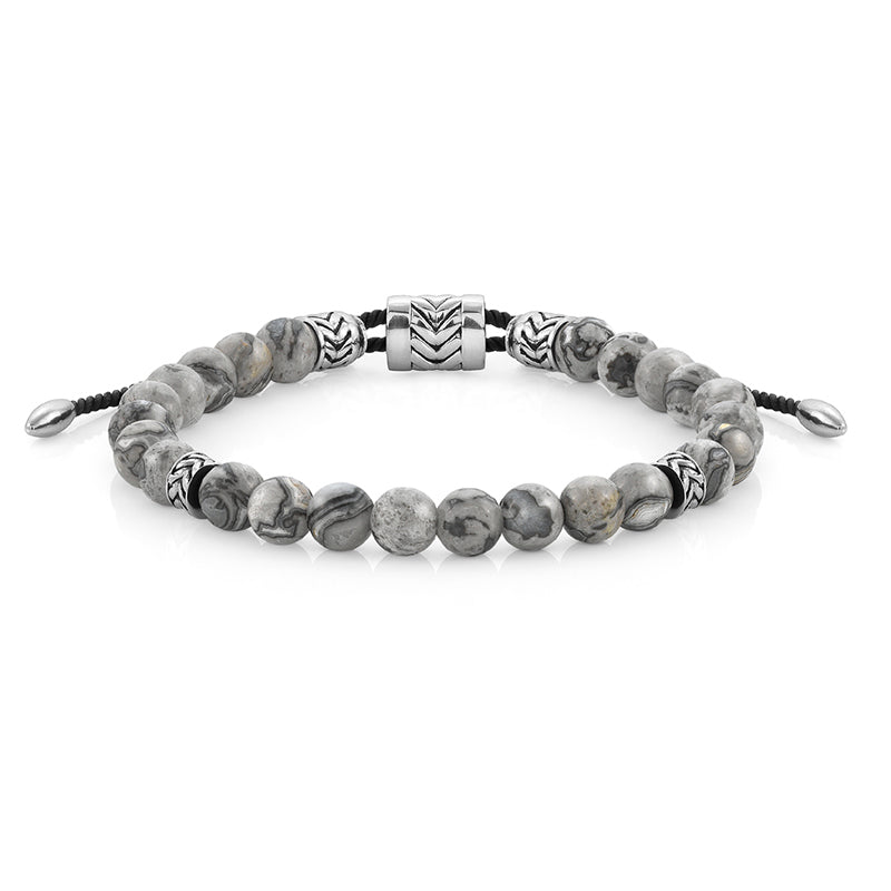 INSTINCT BRACELET 027916/047 GREY JADE