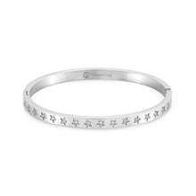 Load image into Gallery viewer, INFINITO BANGLE 028202/001 STAINLESS STEEL WITH CZ
