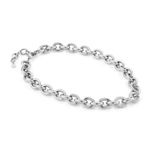 Load image into Gallery viewer, AFFINITY NECKLACE 028601/001 STAINLESS STEEL CHAIN &amp; CZ
