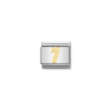 Load image into Gallery viewer, COMPOSABLE CLASSIC LINK 030102/07 NUMBER 7 IN 18K GOLD
