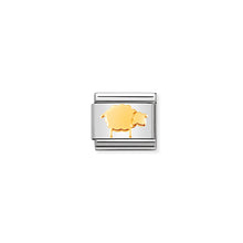 Load image into Gallery viewer, COMPOSABLE CLASSIC LINK 030112/35 SHEEP IN 18K GOLD
