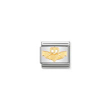 Load image into Gallery viewer, COMPOSABLE CLASSIC LINK 030119/05 CLADDAGH IN 18K GOLD
